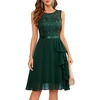 Darkgreen Sequin