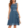 Grey Blue Sequin