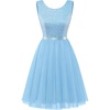 Tulle Sequin Lightblue