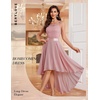 image:imageBeryLove Women Homecoming Cocktail Dress Lace Formal Wedding Guest PartyBlush