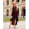 image:imageBeryLove Women Homecoming Cocktail Dress Lace Formal Wedding Guest PartyBurgundy Sequin