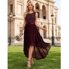 image:imageBeryLove Women Homecoming Cocktail Dress Lace Formal Wedding Guest PartyBurgundy Sequin