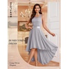 image:imageBeryLove Women Homecoming Cocktail Dress Lace Formal Wedding Guest PartyGrey