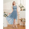 image:imageBeryLove Women Homecoming Cocktail Dress Lace Formal Wedding Guest PartyGrey Blue