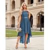 image:imageBeryLove Women Homecoming Cocktail Dress Lace Formal Wedding Guest PartyGrey Blue Sequin