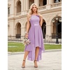 image:imageBeryLove Women Homecoming Cocktail Dress Lace Formal Wedding Guest PartyLavender Sequin