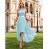 image:imageBeryLove Women Homecoming Cocktail Dress Lace Formal Wedding Guest PartyLightblue Sequin