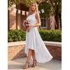 image:imageBeryLove Women Homecoming Cocktail Dress Lace Formal Wedding Guest PartyWhite Sequin