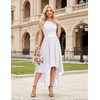 image:imageBeryLove Women Homecoming Cocktail Dress Lace Formal Wedding Guest PartyWhite Sequin