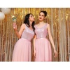 image:imageBeryLove Womens A Line Homecoming Sequin Maxi Formal DressShortpink