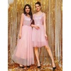 image:imageBeryLove Womens A Line Homecoming Sequin Maxi Formal DressShortpink