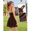 image:imageBeryLove Womens Sparkly Homecoming Formal Teen Cocktail Prom Dress MiniBrown