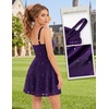 image:imageBeryLove Womens Sparkly Homecoming Formal Teen Cocktail Prom Dress MiniPurple