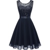 Navy Sequin