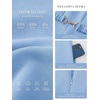 image:imageBeryLove Womens Long Sleeve Fall Cocktail Midi Formal Wedding Guest DressBlue