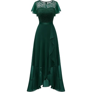 image:imageBeryLove Formal Long Dresses for Women Wedding Guest Cocktail BridesmaidDarkgreen