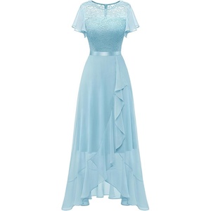 image:imageBeryLove Formal Long Dresses for Women Wedding Guest Cocktail BridesmaidLight Blue