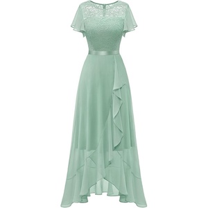image:imageBeryLove Formal Long Dresses for Women Wedding Guest Cocktail BridesmaidLight Green