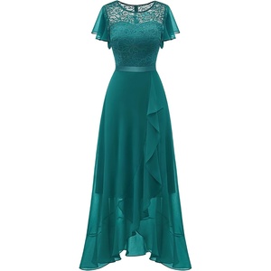 image:imageBeryLove Formal Long Dresses for Women Wedding Guest Cocktail BridesmaidPeacockgreen