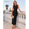 image:imageBeryLove Womens Formal Wedding Guest Slit Dress Classy Long Prom DressesKblack