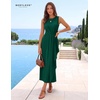image:imageBeryLove Womens Formal Wedding Guest Slit Dress Classy Long Prom DressesKdarkgreen