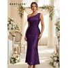 image:imageBeryLove Homecoming Wedding Guest Formal Sequin Long Bodycon DressBgrape