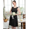 image:imageBeryLove Womens Boat Neck A Line Sleeveless Lace Formal Homecoming DressBlack