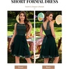 image:imageBeryLove Womens Boat Neck A Line Sleeveless Lace Formal Homecoming DressDarkgreen
