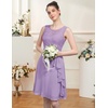 image:imageBeryLove Womens Boat Neck A Line Sleeveless Lace Formal Homecoming DressLavender