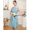 image:imageBeryLove Womens Boat Neck A Line Sleeveless Lace Formal Homecoming DressLight Blue