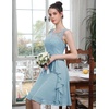 image:imageBeryLove Womens Boat Neck A Line Sleeveless Lace Formal Homecoming DressLight Blue