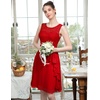 image:imageBeryLove Womens Boat Neck A Line Sleeveless Lace Formal Homecoming DressRed