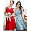 image:imageBeryLove Womens Boat Neck A Line Sleeveless Lace Formal Homecoming DressRed