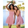image:imageBeryLove Womens Sparkly Homecoming Formal Teen Cocktail Mini Prom DressPink