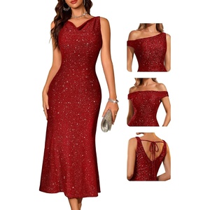 image:imageBeryLove Homecoming Wedding Guest Formal Sequin Long Bodycon DressBred