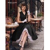 image:imageBeryLove Vintage 1950s Midi Cocktail Dresses for Women Wedding Guest ClassyBlack