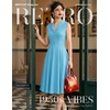image:imageBeryLove Vintage 1950s Midi Cocktail Dresses for Women Wedding Guest ClassyBlue