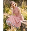 image:imageBeryLove Vintage 1950s Midi Cocktail Dresses for Women Wedding Guest ClassyBlush