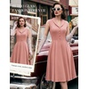 image:imageBeryLove Vintage 1950s Midi Cocktail Dresses for Women Wedding Guest ClassyBlush