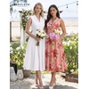image:imageBeryLove Vintage 1950s Midi Cocktail Dresses for Women Wedding Guest ClassyBlush Flower