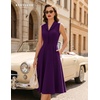 image:imageBeryLove Vintage 1950s Midi Cocktail Dresses for Women Wedding Guest ClassyGrape