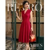 image:imageBeryLove Vintage 1950s Midi Cocktail Dresses for Women Wedding Guest ClassyRed