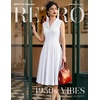 image:imageBeryLove Vintage 1950s Midi Cocktail Dresses for Women Wedding Guest ClassyWhite